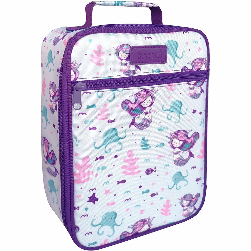 Sachi Insulated Junior Lunch Tote - Mermaids 1 Sachi Insulated Junior Lunch Tote - Mermaids