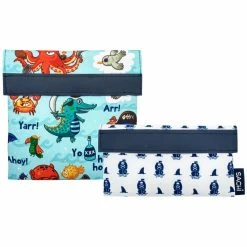 SACHI Lunch Pockets Set of 2 - Pirate Party