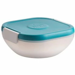 TRUDEAU FUEL Salad On The Go Container - Tropical Blue