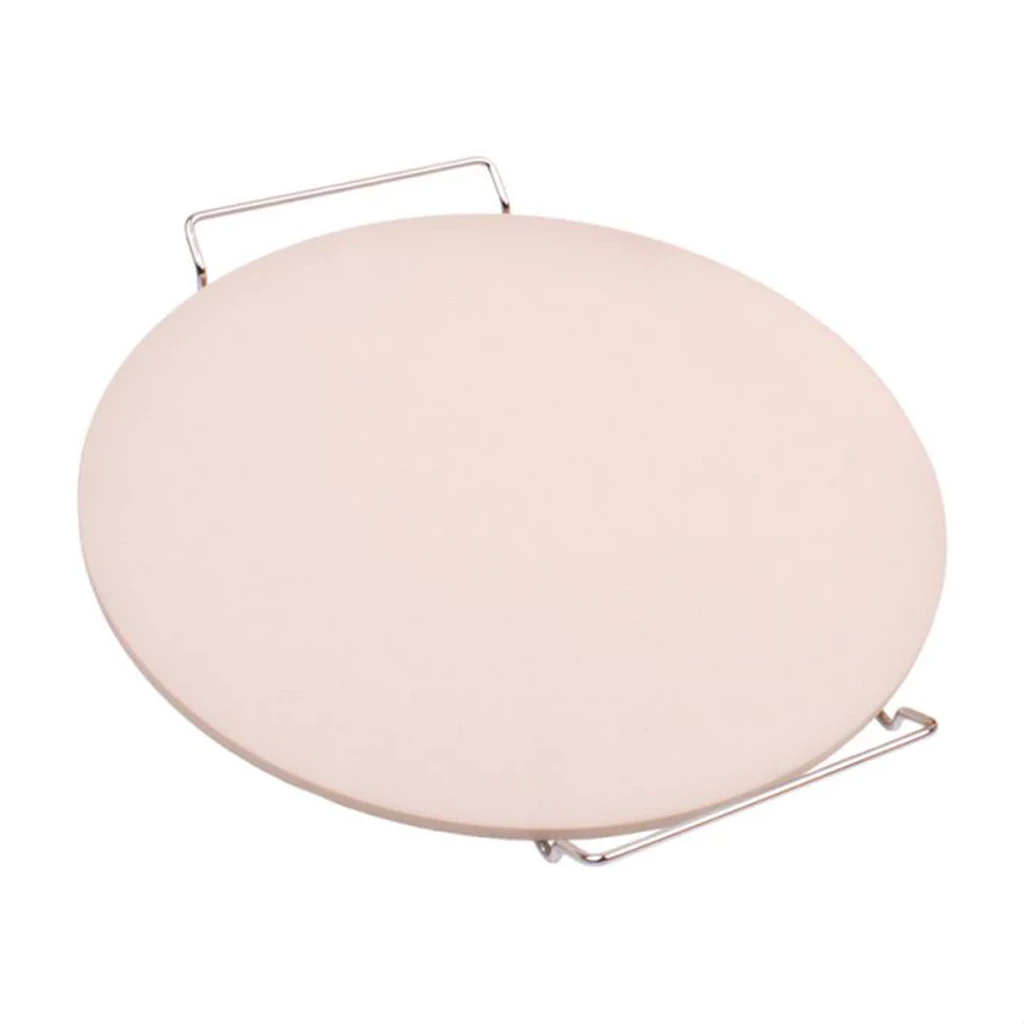 Al Dente Ceramic Pizza Stone 33Cm W/Rack 1 Al Dente Ceramic Pizza Stone 33Cm W/Rack