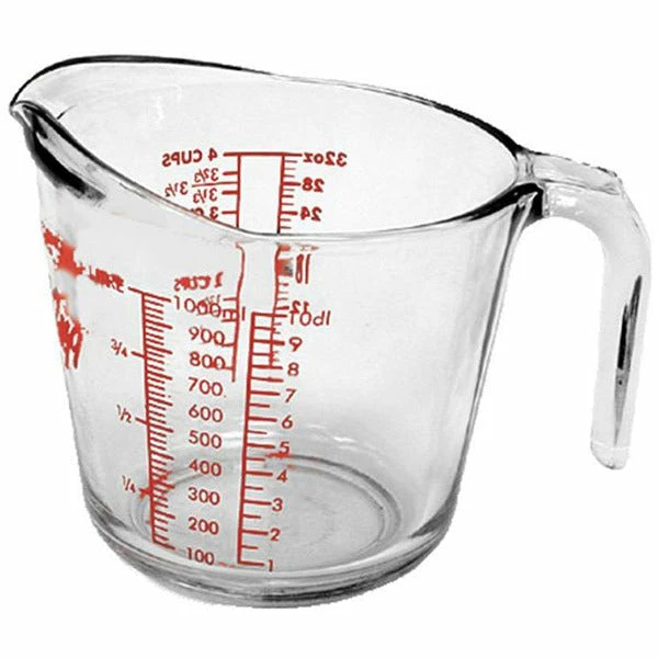 Anchor Hocking Small Measuring Jug 250ml - 1 Cup 1 Anchor Hocking Small Measuring Jug 250ml - 1 Cup