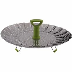 Avanti Food Steamer with Nylon Handle & Silicone Feet - 11Inch