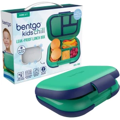 Bentgo Kids Chill Leak Proof Bento Lunch Box Green Royal