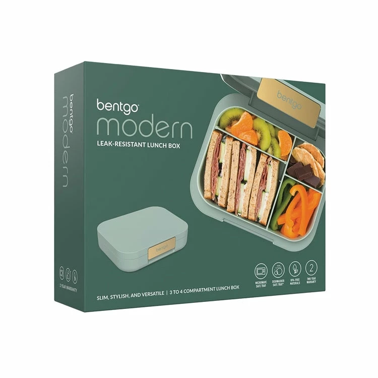 Bentgo Modern Lunch Box Mint Green 3 Bentgo Modern Lunch Box Mint Green - Image 3