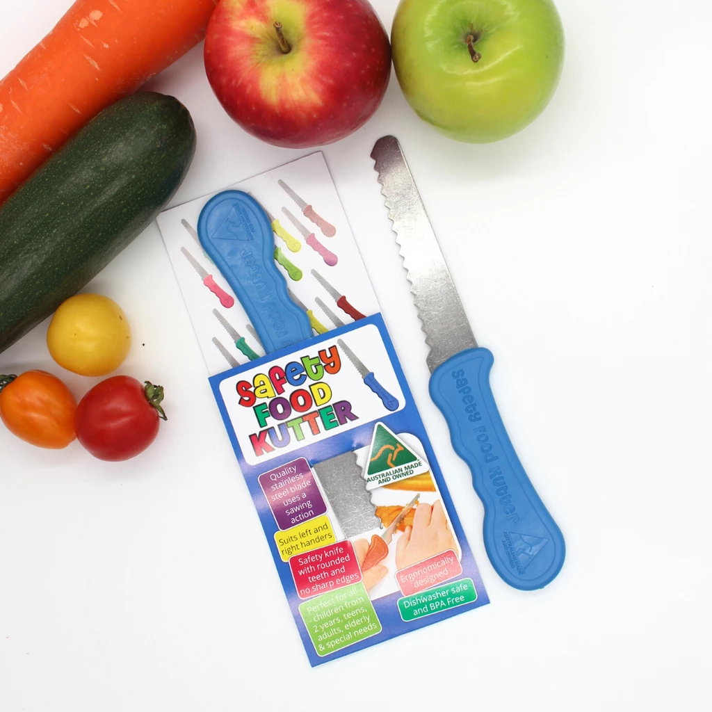Safety Food Kutter Safety Food Kutter Blue 2 Safety Food Kutter Safety Food Kutter Blue - Image 2