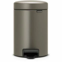 Brabantia Pedal Bin Newicon 3L Platinum