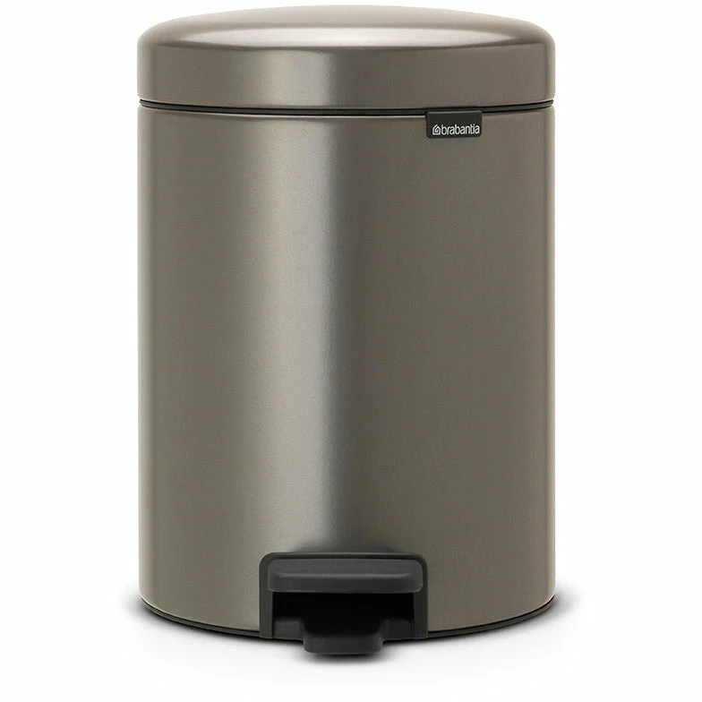 Brabantia Pedal Bin Newicon 5L Platinum 1 Brabantia Pedal Bin Newicon 5L Platinum