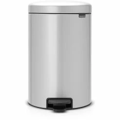 Brabantia Pedal Bin Newicon 20L Metallic Grey