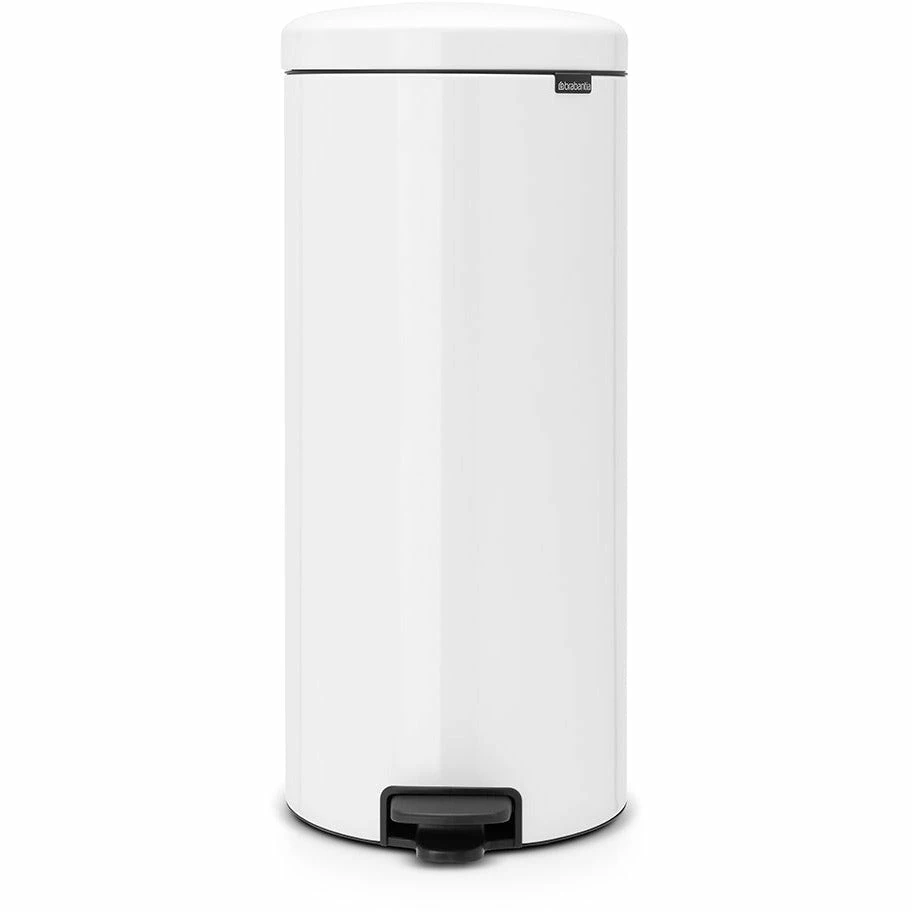 Brabantia Pedal Bin Newicon 30L White 1 Brabantia Pedal Bin Newicon 30L White