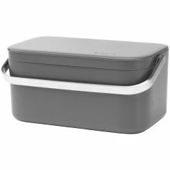 Brabantia Food Waste Caddy Dark Grey