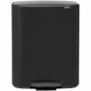Brabantia Bo Pedal Bin 2x30L Matte Black