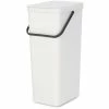 Brabantia Waste Bin Sort&Go 40L White