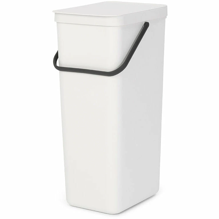 Brabantia Waste Bin Sort&Go 40L White 1 Brabantia Waste Bin Sort&Go 40L White