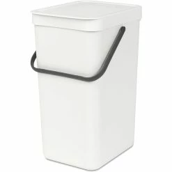Brabantia Waste Bin Sort & Go 16L White