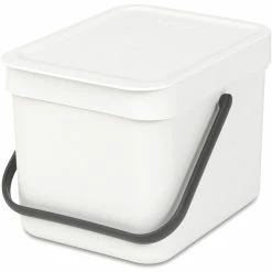 Brabantia Waste Bin Sort & Go 6L White