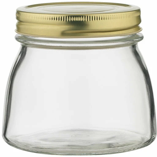 Ecology Source Glass Jar with Lid - 500ml 1 Ecology Source Glass Jar with Lid - 500ml