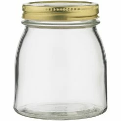 Ecology Source Glass Jar with Lid - 750ml