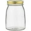 Ecology Source Glass Jar with Lid - 1 Litre