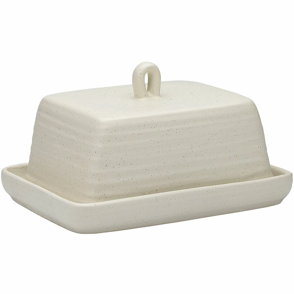Ecology Ottawa Butter Dish with Tray 17.5 x 13.3 x 10.4cm Calico 1 Ecology Ottawa Butter Dish with Tray 17.5 x 13.3 x 10.4cm Calico