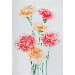 Maxwell and Williams Katherine Castle Floriade Tea Towel 50x70cm Carnations