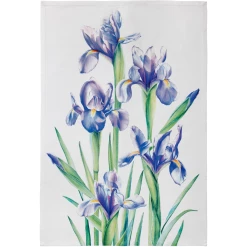 Maxwell and Williams Katherine Castle Floriade Tea Towel 50x70cm Irises