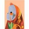 Maxwell and Williams Pete Cromer Wildlife Tea Towel 50x70cm - Orangutan