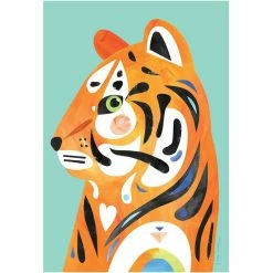 Maxwell and Williams Pete Cromer Wildlife Tea Towel 50x70cm - Tiger