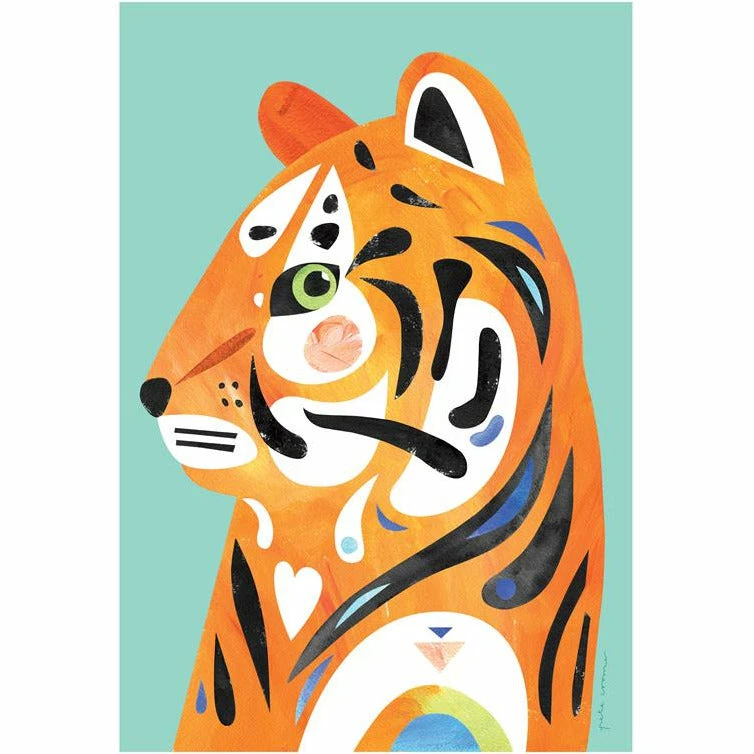 Maxwell and Williams Pete Cromer Wildlife Tea Towel 50x70cm - Tiger 1 Maxwell and Williams Pete Cromer Wildlife Tea Towel 50x70cm - Tiger