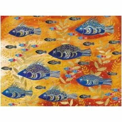 Maxwell and Williams Melanie Hava Jugaig-Bana-Wabu Tea Towel 50X70cm River Life