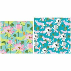 Maxwell and Williams Royal Botanic Gardens Beeswax Wrap Set of 2 Lotus Gift Pack