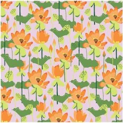 Maxwell and Williams Royal Botanic Gardens Beeswax Wrap 32x32cm Lotus Gift Pack