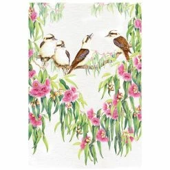 Maxwell and Williams Royal Botanic Gardens - Garden Friends Tea Towel 50X70Cm Kookaburra