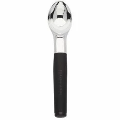 KitchenAid Soft Touch Ice Cream Scoop - Black