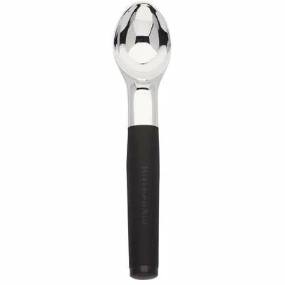 KitchenAid Soft Touch Ice Cream Scoop - Black 1 KitchenAid Soft Touch Ice Cream Scoop - Black