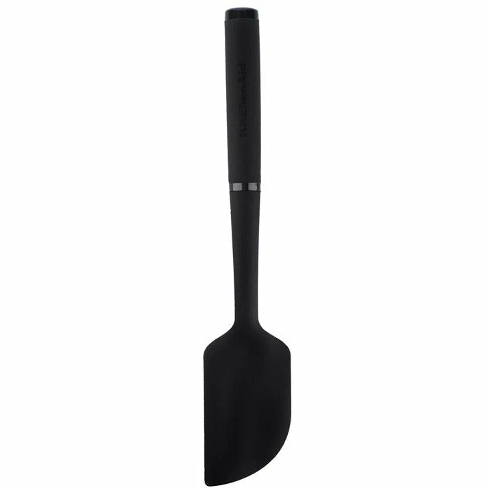 KitchenAid Soft Touch Scraper Spatula Silicone - Black 1 KitchenAid Soft Touch Scraper Spatula Silicone - Black