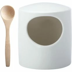 Maxwell and Williams Epicurious Salt Pig White Gift Boxed