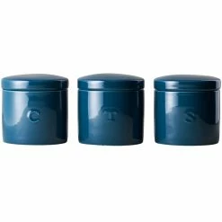 Maxwell and Williams Epicurious Canister 600ml Set of 3 - Teal