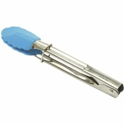 Maxwell and Williams Grabbers Mini Tongs 18cm Silicone Blue