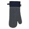 Ladelle Prof. Series III Stripe Navy Oven Mitt