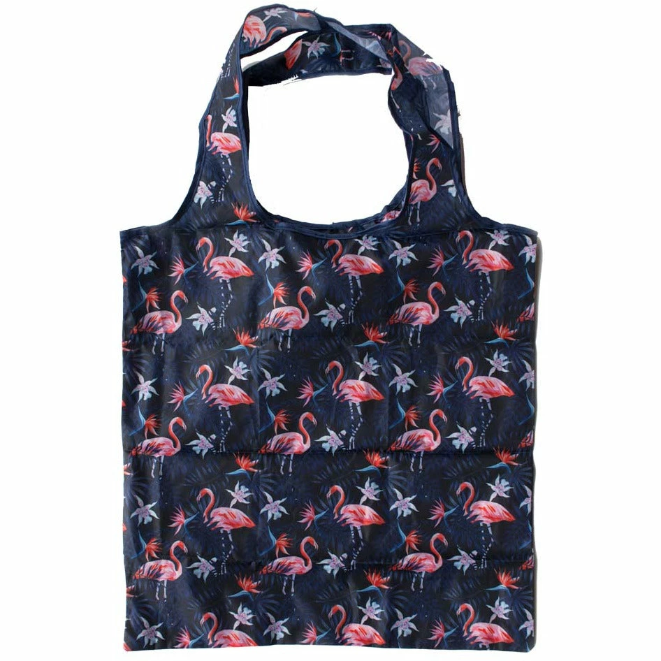 Sachi Shopping Bag - Paradise Flamingo 1 Sachi Shopping Bag - Paradise Flamingo