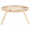 Maxwell and Williams The Blck Pen Golden Summer Round Folding Picnic Table 45x45x24cm