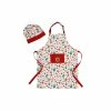 Maxwell and Williams Kasey Rainbow Sparkly Season Childrens Apron & Chef Hat Set