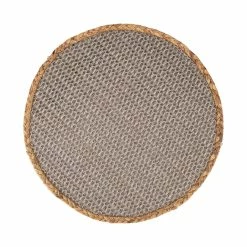Maxwell and Williams Table Accents Placemat 38cm Round Grey Natural