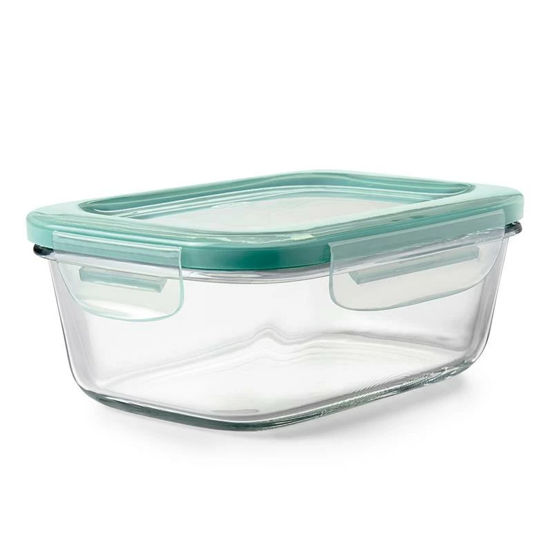 OXO Smart Seal Glass 800ml Rectangular Container 1 OXO Smart Seal Glass 800ml Rectangular Container