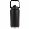Oasis Stainless Steel Double Wall Insulated Jug w/ Carry Handle 3.8 Litre - Black