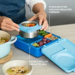 Omie OmieBox Hot & Cold Bento Box Blue Sky -Kitchenware Sales Store OmieBox Lunch Bento Box Matchbox collage Blue2 2048x 76c149f5 6ed2 4081 8b76 6c4c1299a693 1024x1024