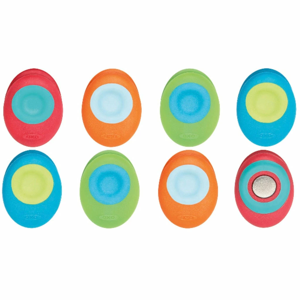 OXO Good Grips Magnetic Mini Clips - 8 Pack Assorted 1 OXO Good Grips Magnetic Mini Clips - 8 Pack Assorted