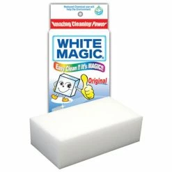 White Magic Standard Eraser Sponge - 8 units