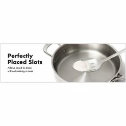 OXO STEEL Slotted Cooking Spoon -Kitchenware Sales Store STL3120200 8a 1024x1024