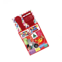 Safety Food Kutter Safety Food Kutter and Safety Food Peeler Twin Pack Red